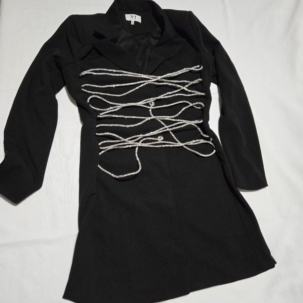 No 1 Los Angeles Blazer Dress sz S